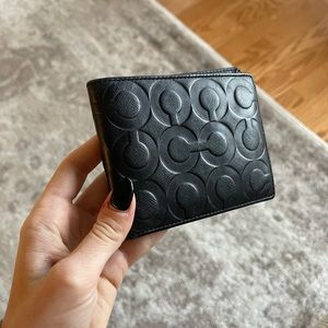 Mens coach wallet